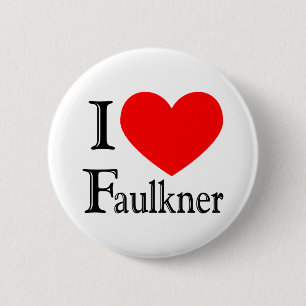 Faulkner 6 Cm Round Badge