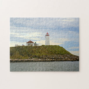 Faulkners Island Lighthouse, Connecticut Jigsaw Puzzle