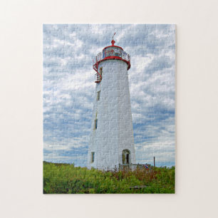 Faulkners Island Lighthouse, Connecticut Jigsaw Puzzle