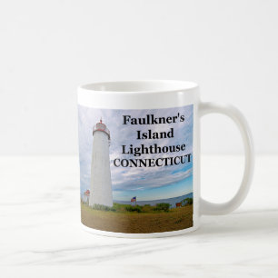 Faulkner's Island Lighthouse, Connecticut Mug
