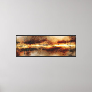 Faultline of Light Canvas Print