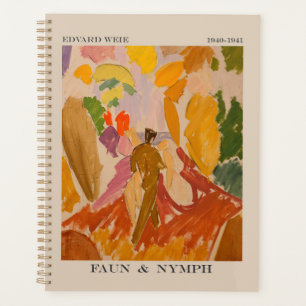 Faun and Nymph 1941 by Edvard Weie Planner