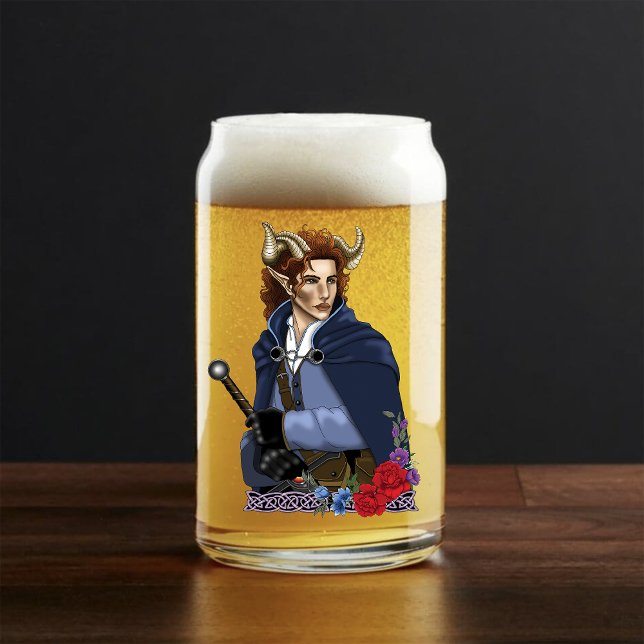 Faun Horned Fae Fantasy  Can Glass (Creator Uploaded)