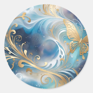 Fauna 1 - 001 classic round sticker