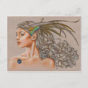 "Fauna" postcard