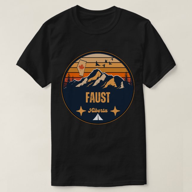 Faust, Alberta T-Shirt (Design Front)