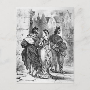 Faust meeting Marguerite Postcard