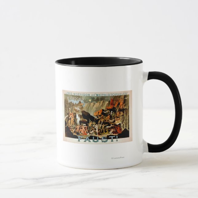 Faust Musical Theatre Poster Mug (Right)