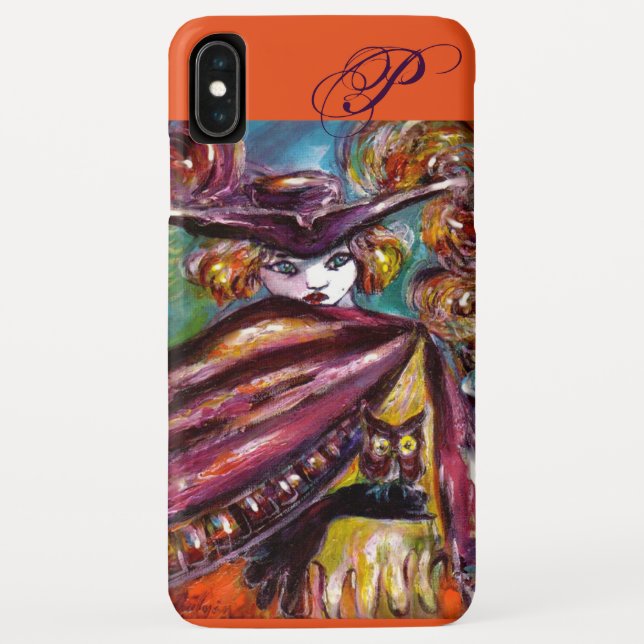 FAUST / Mysterious Mask ,Tricorn and Owl Monogram Case-Mate iPhone Case (Back)