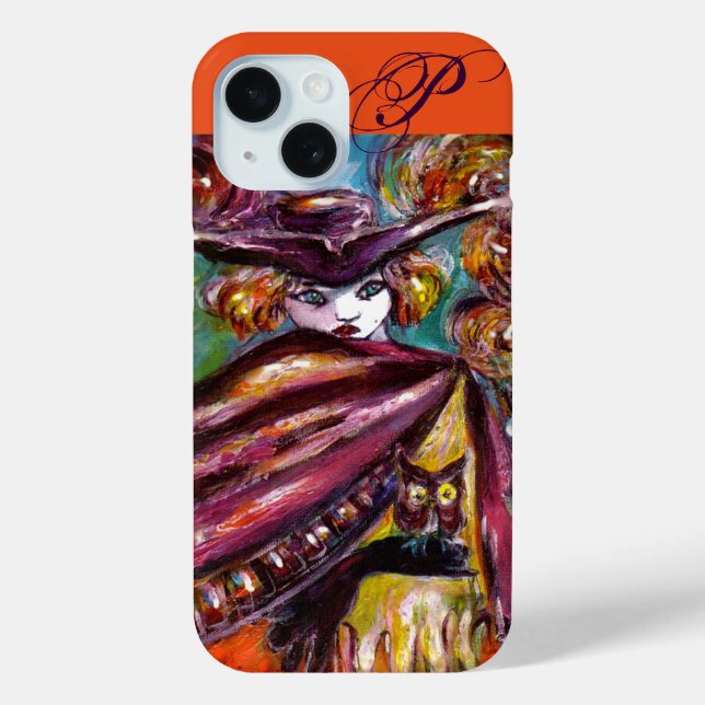 FAUST / Mysterious Mask ,Tricorn and Owl Monogram Case-Mate iPhone Case (Back)