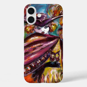 FAUST / Mysterious Mask with Tricorn and Owl iPhone 16 Plus Case
