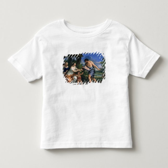 Faustulus entrusting Romulus and Remus Toddler T-Shirt (Front)