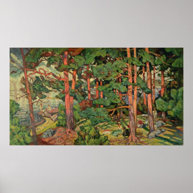 Fauve Landscape, 1910 Poster (Front)