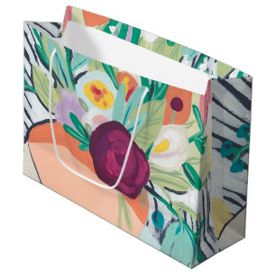 Fauvist Floral II Large Gift Bag