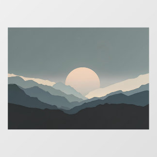 Fauvist Horizon | Charcoal Moon ADA Mini M Tank
