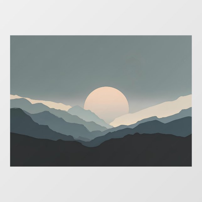 Fauvist Horizon | Charcoal Moon ADA Mini M Tank (Sheet)