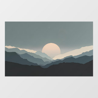 Fauvist Horizon | Charcoal Moon UNS 45U Tank