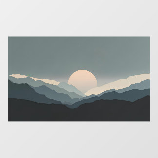 Fauvist Horizon | Charcoal Moon UNS 60U Tank