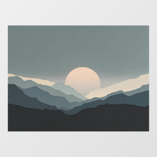 Fauvist Horizon | Charcoal Moon WB Clear 2420 Tank