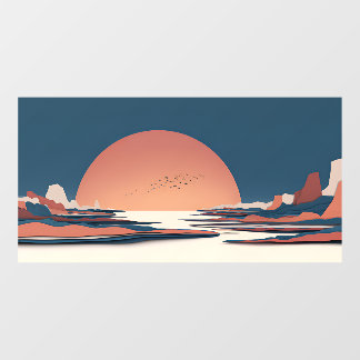 Fauvist Horizon | Terracotta Sun ADA 60-P Tank