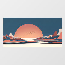 Fauvist Horizon Terracotta Sun WB Clear 3620 Tank