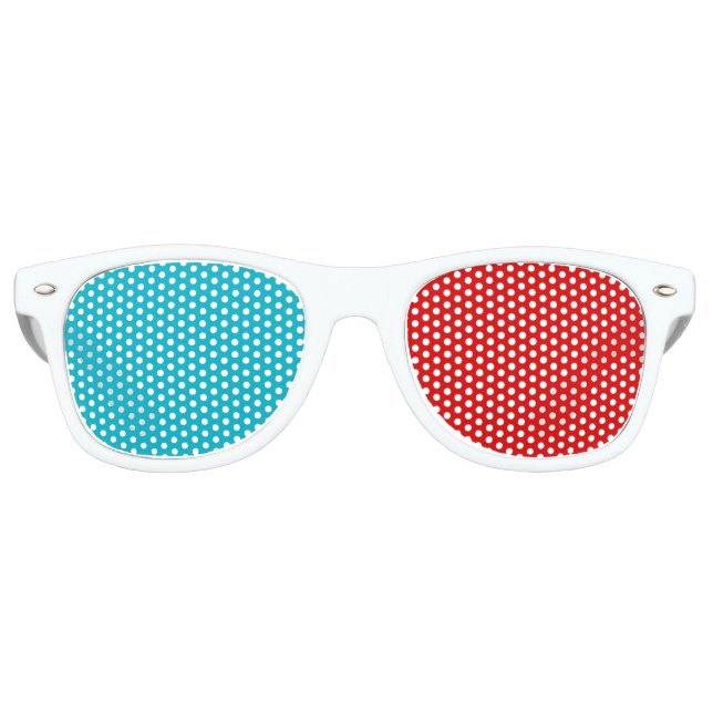 faux 3D Retro Sunglasses (Front)