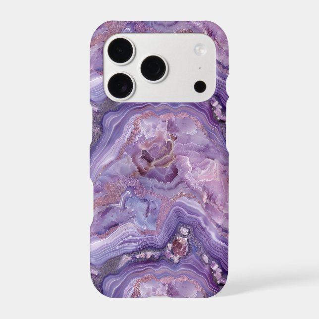 Faux Agate iPhone Case (Back)