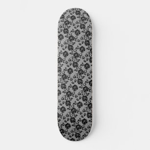 Faux Black Lace Skateboard