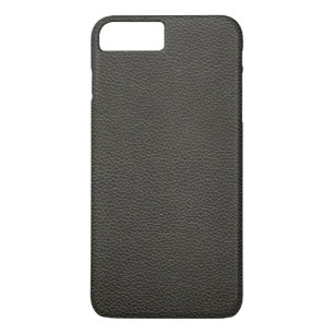 Faux Black Leather Texture Case-Mate iPhone Case