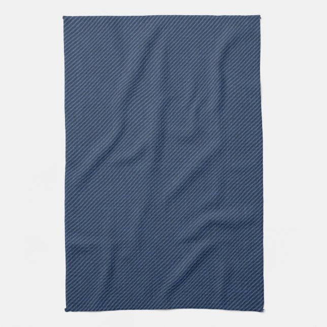 Faux Blue Jeans  Kitchen Towel (Vertical)