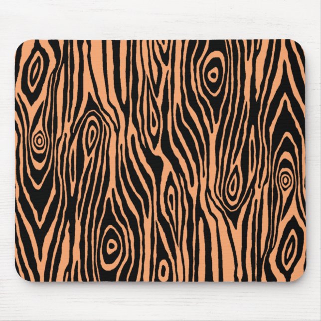 Faux Bois Mouse Pad (Front)