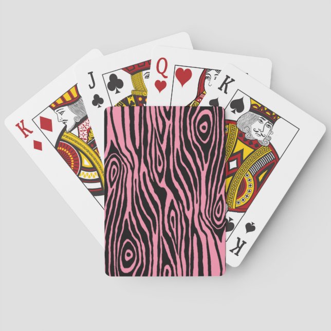 Faux Bois Playing Cards (Back)