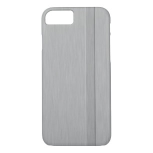 Faux Brushed Metal with Raised Stripe Case-Mate iPhone Case