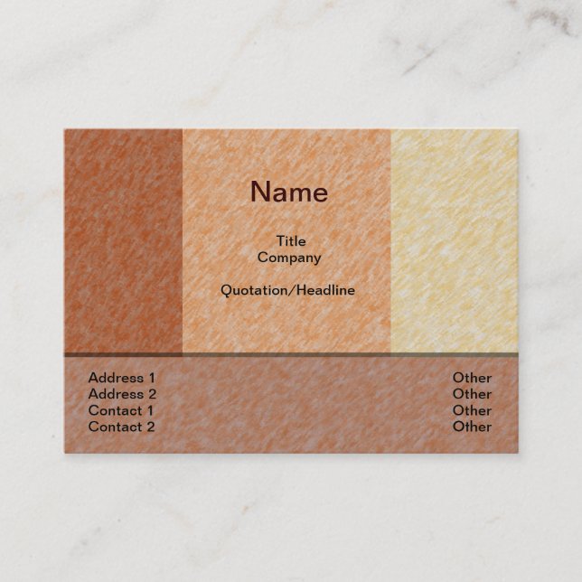Faux Business Card (Front)