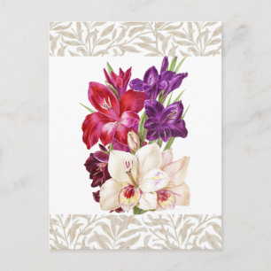 Faux Canvas Art Postcard