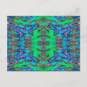 Faux Celtic Cross Postcard