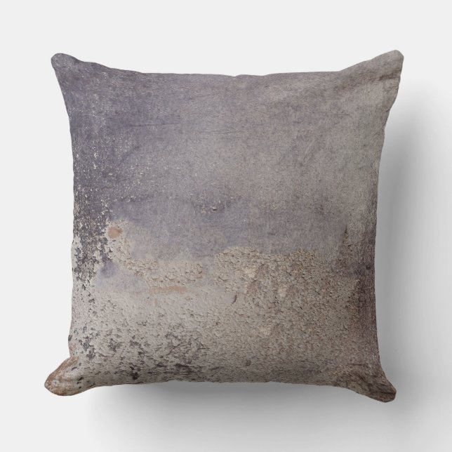 Faux Corroded Metal throw pillows (Front)