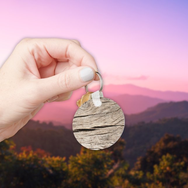 Faux Cracked Tree Bark Key Ring (Creator Uploaded)