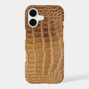 Faux Crocodile Leather Animal Skin Pattern