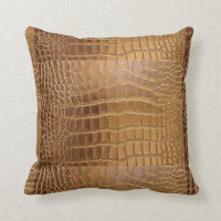 Faux Crocodile Leather Animal Skin Pattern