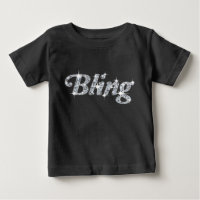 Faux diamond on black Bling design 