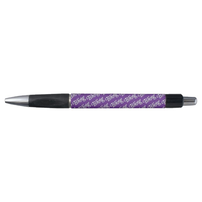 Faux diamond on purple bling design  (Front)