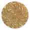 Faux Embossed Gold Design Seal