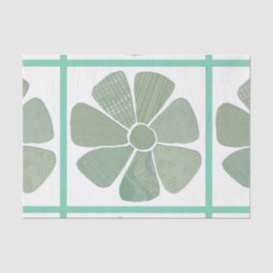 Faux Fabric Collage Mix and Match Colour Tissue Paper