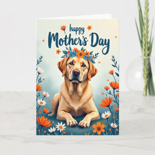 Faux Foil Happy Pup Card