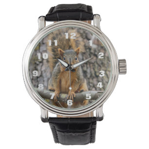 Faux fox Squirrel Watch