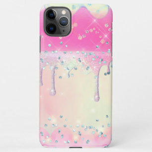 faux glitter and rhinestones cake design iPhone ca iPhone 11Pro Max Case