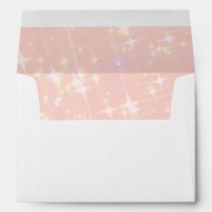 Faux Glitter Confetti Foil Sparkle Envelopes