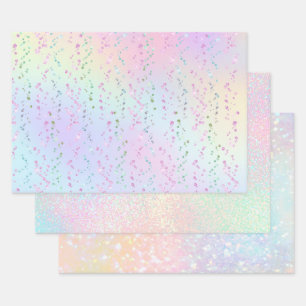 faux glitter pattern wrapping paper sheet