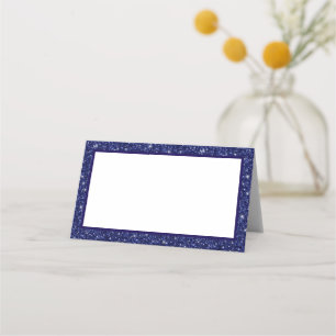 Faux Glitter Place Card